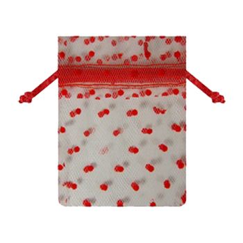 Tulle Bags W/ Swiss Dots - 4 x 6