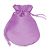 Satin Round Bags - 3 x 4