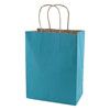 Solid Tinted Kraft Shopping Bags - 5.3 X 3.5 X 8.5