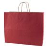 Solid Tinted Kraft Shopping Bags - 5.3 X 3.5 X 8.5