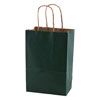 Solid Tinted Kraft Shopping Bags - 5.3 X 3.5 X 8.5