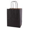 Solid Tinted Kraft Shopping Bags - 5.3 X 3.5 X 8.5