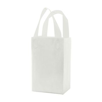 Clear Frosted Soft Loop Handle Bags - detailed view 2