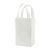 Clear Frosted Soft Loop Handle Bags - 8 X 4 X 10