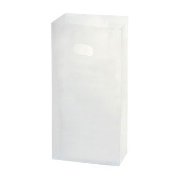 Clear Frosted Die Cut Totes - thumbnail view 1