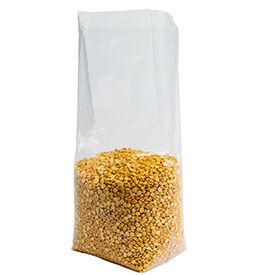 Polypropylene Bottom Gusset Bags - 8 X 22 + 3