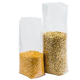 Polypropylene Bottom Gusset Bags - 8 X 22 + 3