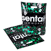 Premium Custom Printed Patch Handle Bags - 9 X 12