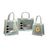 Imprinted Sparkling Woven Pp Bags - 10 X 5 X 10