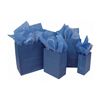 Imprinted Solid Tints On Kraft Bags - 5.25 X 3.25 X 8.37