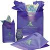 Imprinted Frosted Color Die Cut Shopper - 7 X 3.5 X 10.5