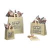 Imprinted Frosted Soft Loops Bags - 14 X 10 X 15