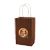 Imprinted Tinted Kraft Shopping Bags - icon view 1