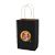 Imprinted Tinted Kraft Shopping Bags - 8 X 4.75 X 10.25