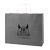 Imprinted Tinted Kraft Shopping Bags - icon view 3
