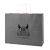 Imprinted Tinted Kraft Shopping Bags - 5.25 X 3.25 X 8.5