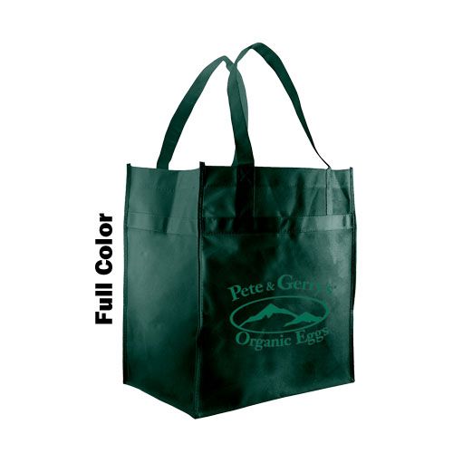 Imprinted Econo Grocery Totes - detailed view 3
