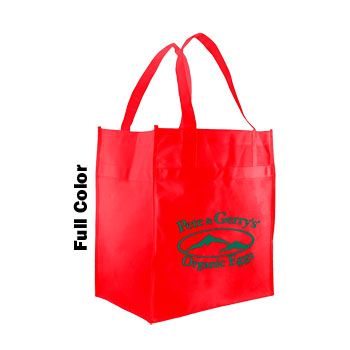 Imprinted Econo Grocery Totes - thumbnail view 5