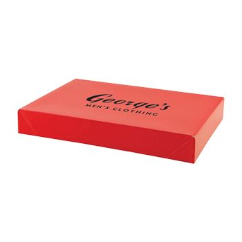 Imprinted Gloss Apparel Boxes - 19 X 12 X 3