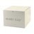 Imprinted White Gloss Gift Boxes - 8 X 8 X 3.5