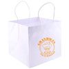 Imprinted Wide Gusset Takeout Bag - 12 X 10 X 12