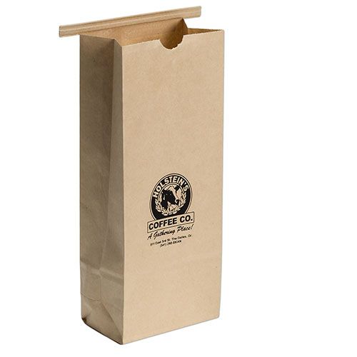 Imprinted Coffee Bags - 3.375 X 2.5 S 7.75