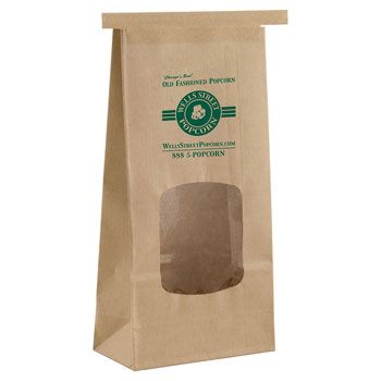 Imprinted Coffee Bags w/ Window - thumbnail view 1