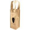 Imprinted 1 Bottle Non-Woven Tote - 4.5 X 3.5 X 11