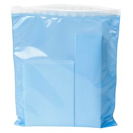 Blue Anti Static Slide-Zipper - 12 X 15