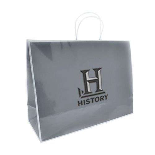 Imprinted Sophie Shopping Bags - 10 x 4 x 10