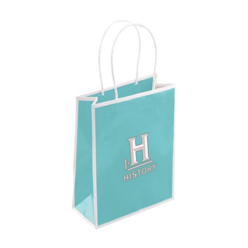 Imprinted Sophie Shopping Bags - 10 x 4 x 10