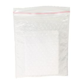 Clear Press ZipClose Bubble Pouch - 10 X 12