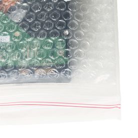 Clear Press ZipClose Bubble Pouch - 12 X 15