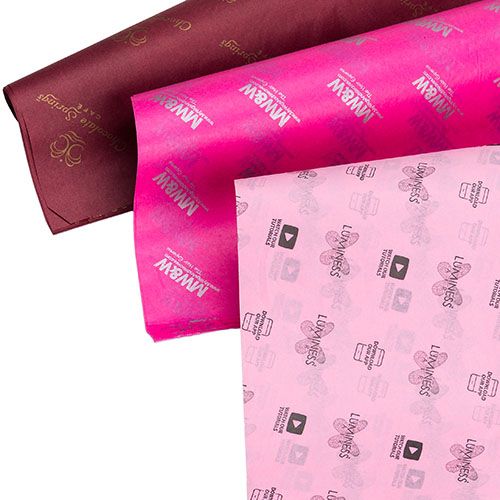 1Color ScatterPrinted Color Tissue Paper - thumbnail view 2