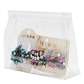 Vinyl Zipper Slider Bags - 6 X 9 X 1.75