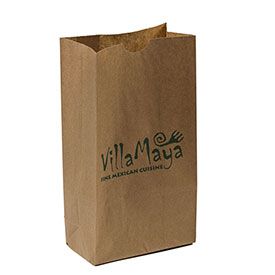 Imprinted Grocery Bags - 7.68 X 4.87 X 16.06