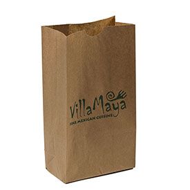 Imprinted Grocery Bags - 8.25 X 5.25 X 18