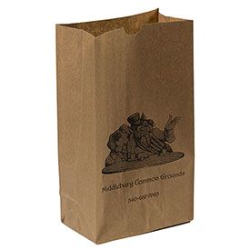 Imprinted Grocery Bags - 8.25 X 5.25 X 16.12