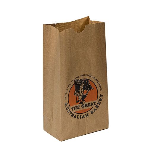 Imprinted Grocery Bags - 6 X 3.62 X 11.06