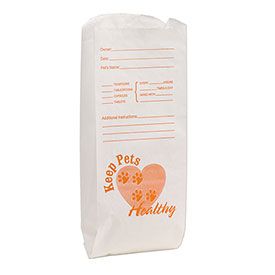 Custom Pharmacy Bags - 5 X 2 X 12