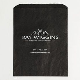 Custom Paper Merchandise Bags - 10 X 13