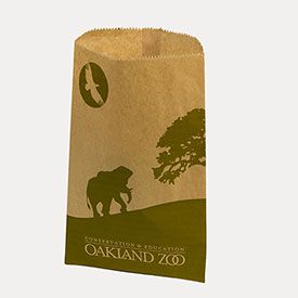 Custom Paper Merchandise Bags - 16 X 3.75 X 24