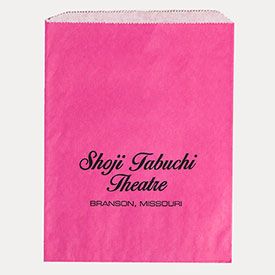 Custom Paper Merchandise Bags - 12 X 2.75 X 18