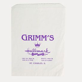 Custom Paper Merchandise Bags - 5 X 7.5