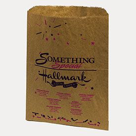 Custom Paper Merchandise Bags - 6.25 X 9.25