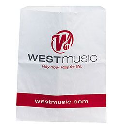 Custom Paper Merchandise Bags - 10 X 13
