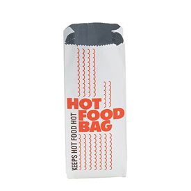 Hot Food Bags - Foil - 4 X 3 X 10.5